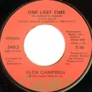 7'' - Glen Campbell - One Last Time / All My Tomorrows