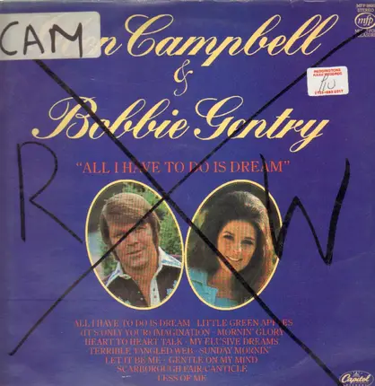Glen Campbell & Bobbie Gentry - All I Have To Do Is Dream