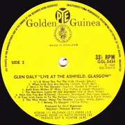LP - Glen Daly - Live At The Ashfield Glasgow