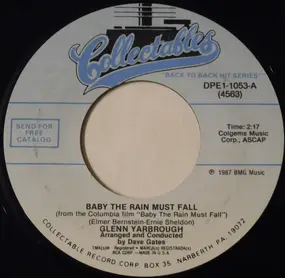 Glenn Yarbrough - Baby the Rain Must Fall