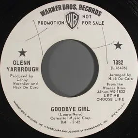 Glenn Yarbrough - Goodbye Girl