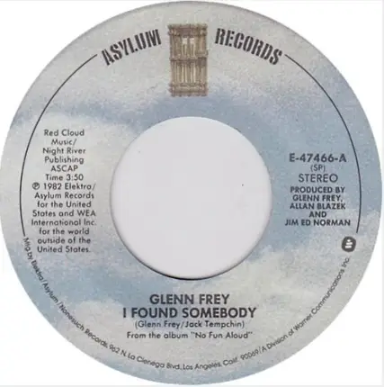 Glenn Frey - I Found Somebody
