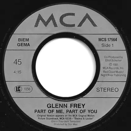 Glenn Frey - Part of me, part of you