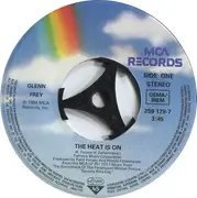 7inch Vinyl Single - Glenn Frey - The Heat Is On