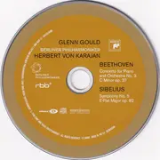CD - Beethoven / Sibelius - Concerto For Piano And Orchestra No. 3 / Symphony No. 5