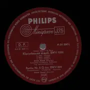 LP - Gould / Bach - Partita Nr. 5 &  Nr. 6
