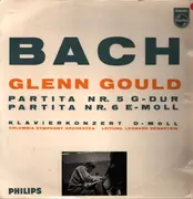 LP - Gould / Bach - Partita Nr. 5 &  Nr. 6