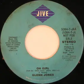 Glenn Jones - Oh Girl