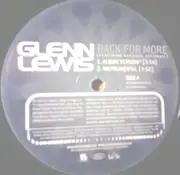 12'' - Glenn Lewis - Back For More