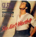 12'' - Glenn Medeiros Featuring Bobby Brown - She Ain't Worth It
