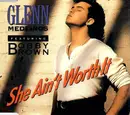 CD Single - Glenn Medeiros Featuring Bobby Brown - She Ain't Worth It