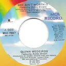 7inch Vinyl Single - Glenn Medeiros - She Ain't Worth It/Victim Of Love