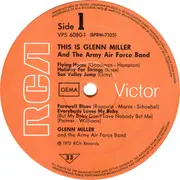 Double LP - Glenn Miller And The Army Air Force Band - This Is Glenn Miller And The Army Air Force Band - Gatefold