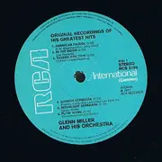 LP - Glenn Miller - The Original Recordings Of His Greatest Hits - Gatefold