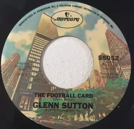 Glenn Sutton - The Football Card/The Ballad Of The Blue Cyclone