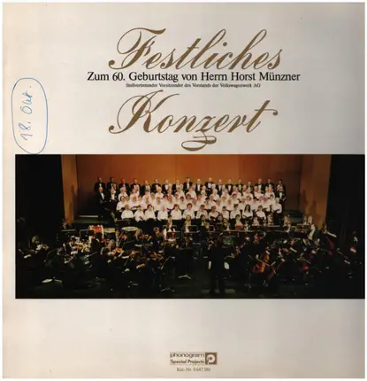 Gluck / Bizet / Verdi / Mascagni / Rossini a.o. - Festliches Konzert