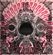 Double LP - Gnod / White Hills - Gnod Drop Out With White Hills II - Pink and Black Vinyl