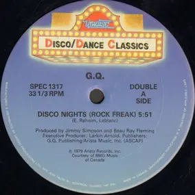 GQ - Disco Nights (Rock Freak) / Lust / Flash In The Night
