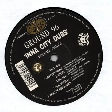 Ground 96 - Inna City Dubs Voume Three