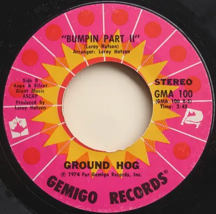 Groundhog - Bumpin
