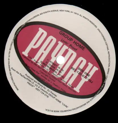 Group Home - Livin' Proof / Supa Dupa Star