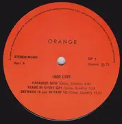 LP - Group 1850 - Live - DUTCH PSYCH ORANGE