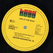 Double LP - Grover Washington, Jr. - Live At The Bijou