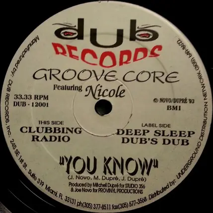groove core - you know