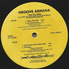 Groove Armada - I See You Baby (Mixes From Fatboy Slim & Futureshock)