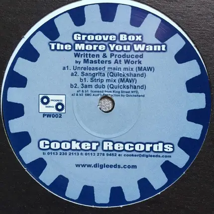 Groove Box - The More You Want