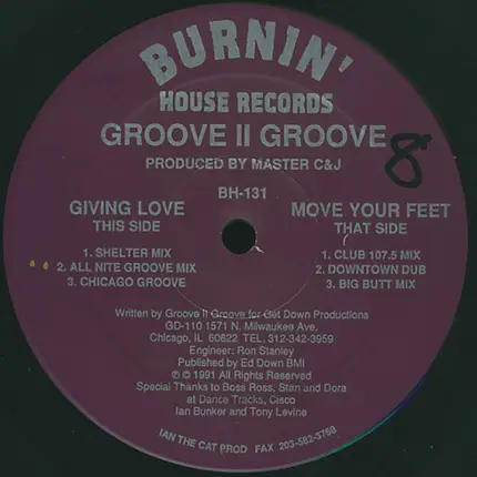 Groove II Groove - Giving Love