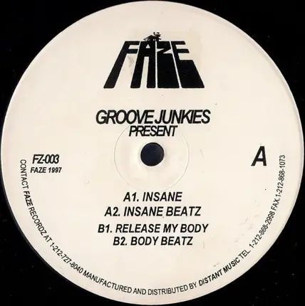 Groove Junkies - Insane
