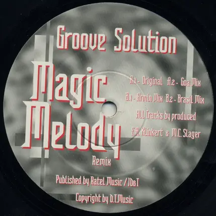 Groove Solution - Magic Melody (Remix)