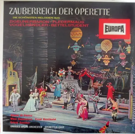 Großes Opern-Orchester , Operetten-Chor - Zauberreich Der Operette