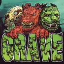 7inch Vinyl Single - Grave Maker - Demolition - Purple Transparent