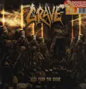 LP - Grave - Back From the Grave - Yellow Red Splattered Vinyl / Numbered