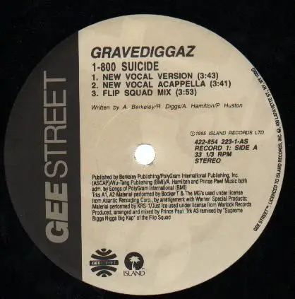 Gravediggaz - Double Suicide Pack