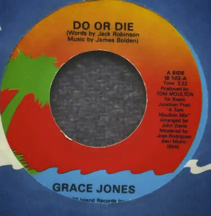 Grace Jones - Do Or Die