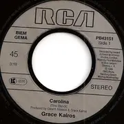 7inch Vinyl Single - Grace Kairos - Carolina