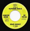 7inch Vinyl Single - Grace Markay - It's A Happening World - Los Angeles Pressing
