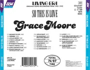 CD - Grace Moore - So This Is Love