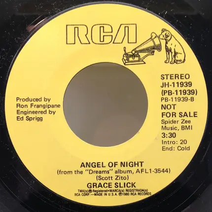 Grace Slick - Angel Of Night