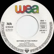 7inch Vinyl Single - G'Race - Nothing In This World