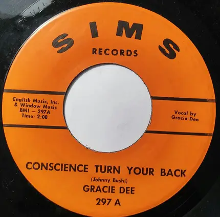 Gracie Dee - Conscience Turn Your Back