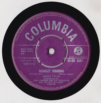 Gracie Fields Accompanied By Tony Osborne And His Orchestra With The Rita Williams Singers - Mary's Boy Child