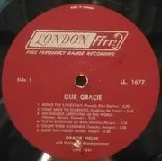 LP - Gracie Fields - Our Gracie Favorite Songs By Gracie Fields