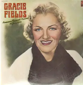 Gracie Fields - American Farewell Concert - 30 June 1965