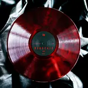 12inch Vinyl Single - Grad_U - Redscale 06 - Red-Black Marbled