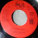 7inch Vinyl Single - Grady Harrell - Sticks And Stones / About Face
