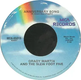 Grady Martin And The Slew Foot Five - Anniversary Song / Happy Birthday